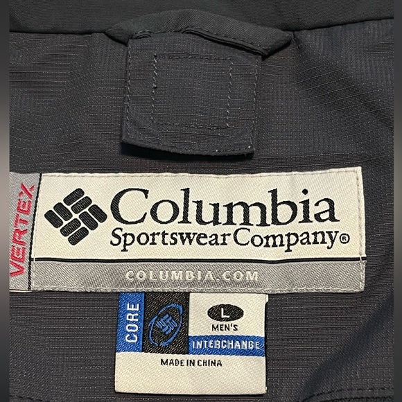 Columbia Men”s Vertex Core Red and Grey Removable Hood Ski Jacket Size L - Picture 4 of 13